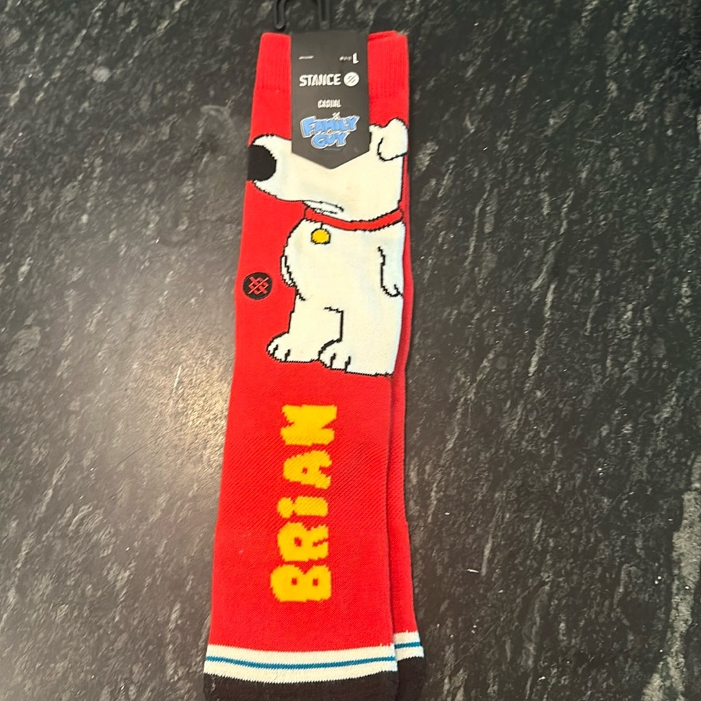 Stance Socks Family Guy Brian Large